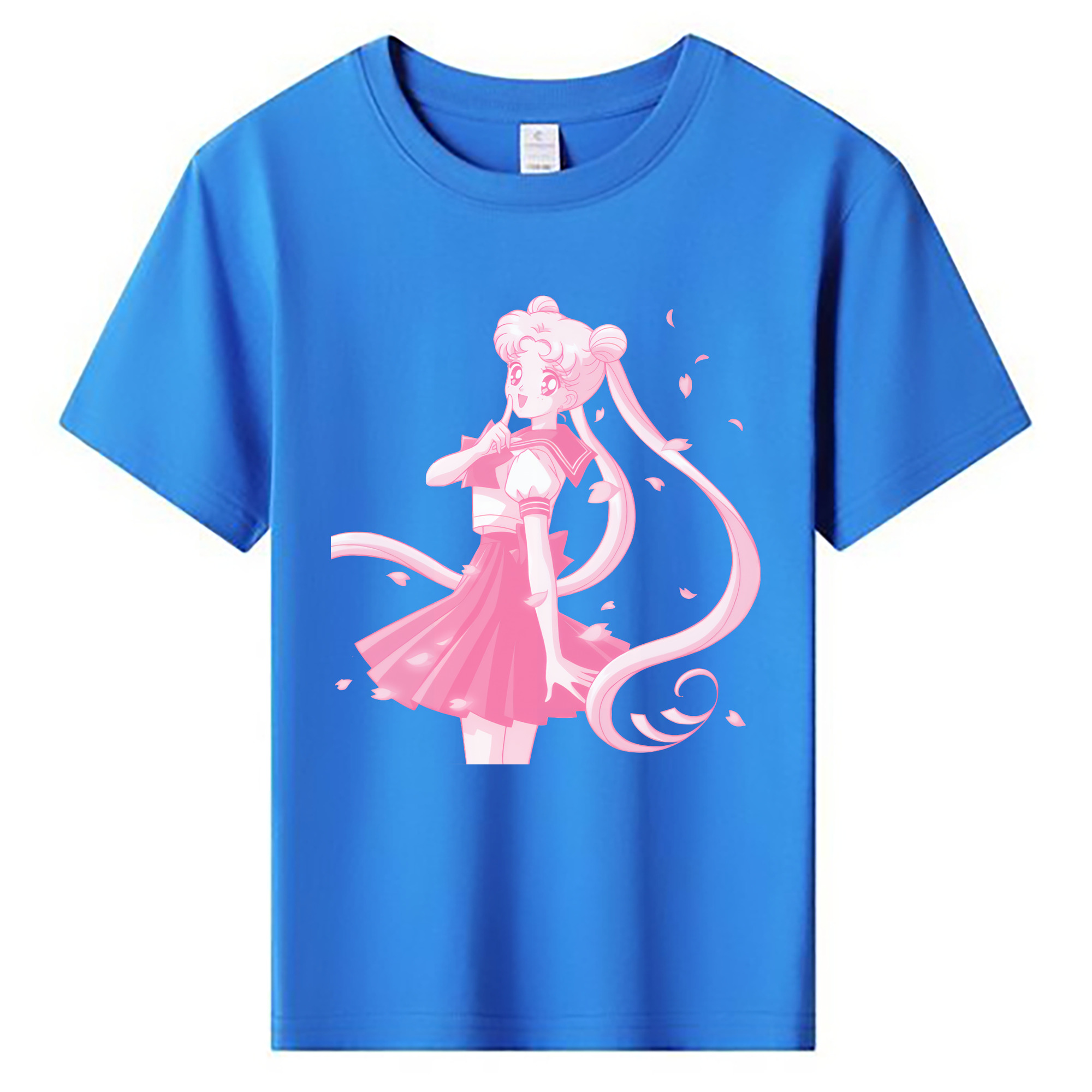 （画像用） 美少女戦士セーラームーン 愛野 美奈子 あいの みなこ Sailor Moon Aino Minako 綿100％キッズTシャツ（フロントプリント）